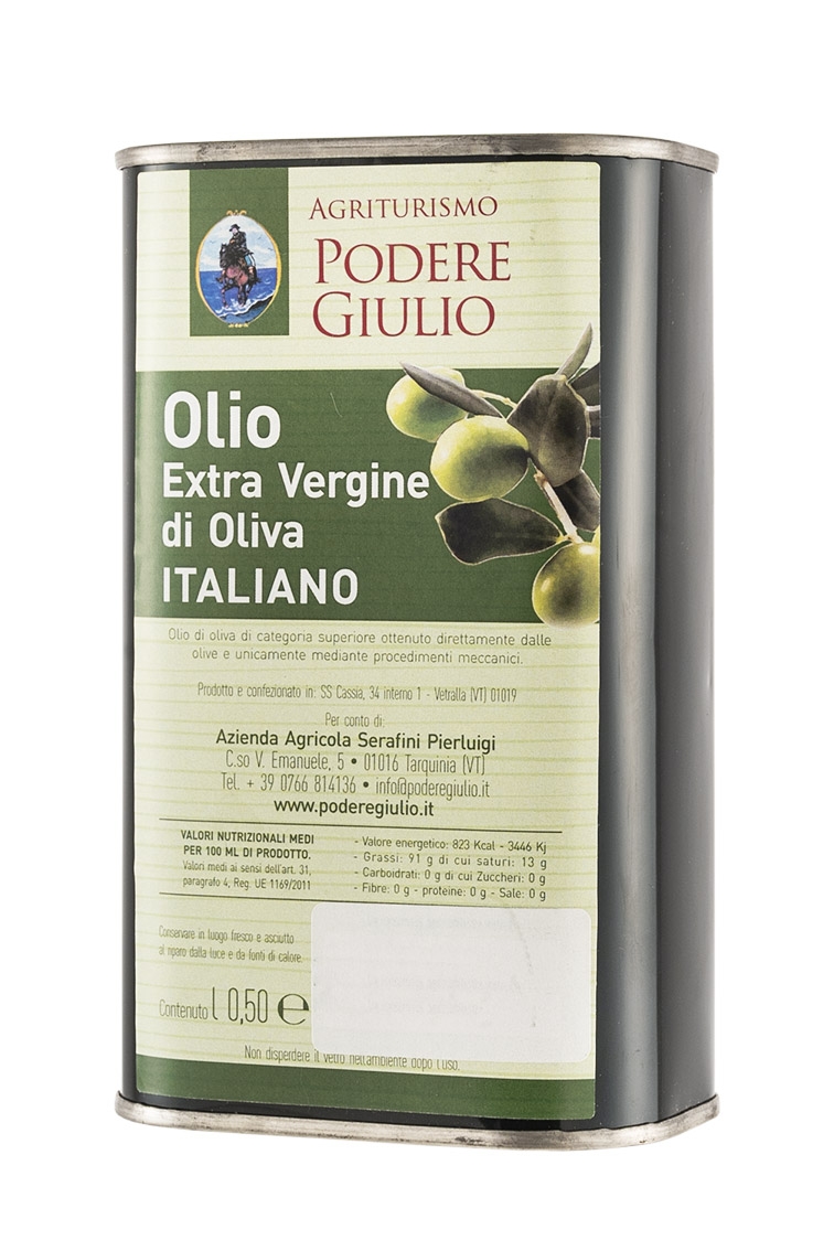 OLIO EXTRAVERGINE DI OLIVE 0,50 CL 