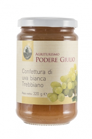 CONFETTURA DI UVA BIANCA DI TREBBIANO 320gr. Marmellata