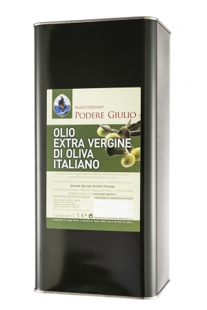 OLIO EXTRAVERGINE DI OLIVE DA 5 LT (campagna 2026/27) Olio EVO